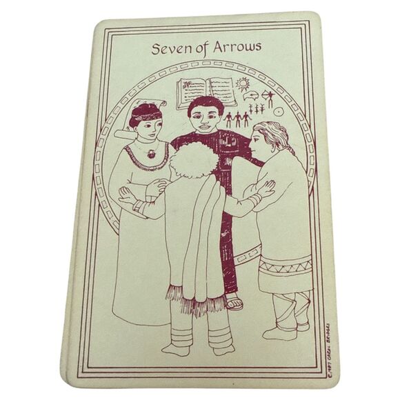 Medicine Woman Tarot Deck Carol Bridges Monochrome Early Print 1991 No Box - Picture 5 of 7